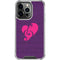 Purple Musical Notes iPhone 16 Pro Clear Case